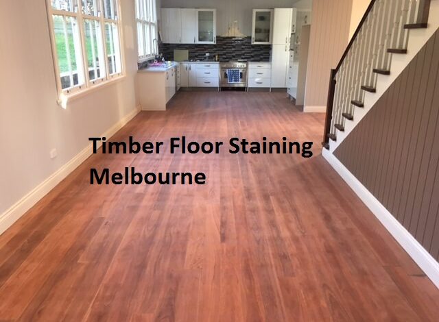 Timber Floor Staining Melbourne