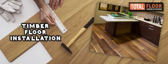 timber floor sanding installation