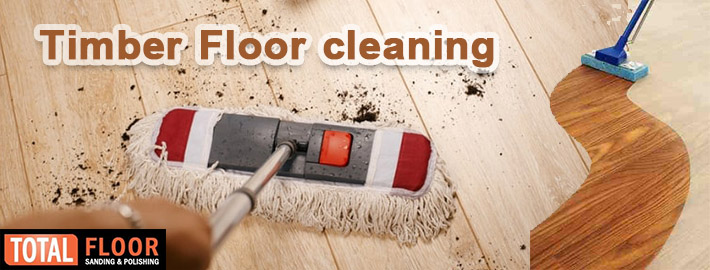 timbe floor cleaning