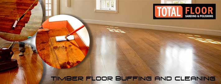 Timber Floor buffing and cleaning in Melbourne